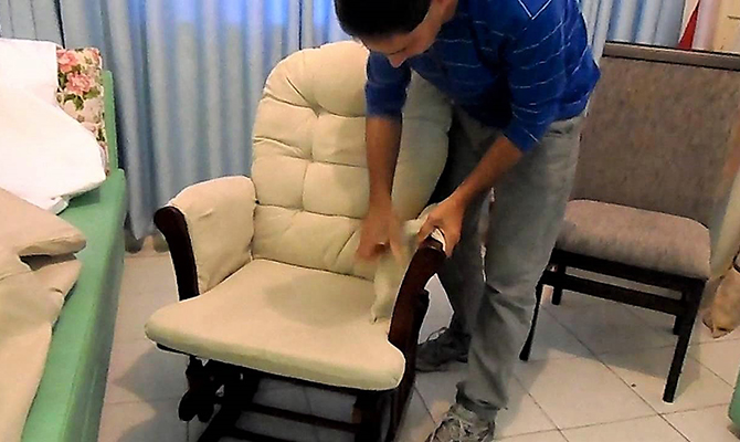 Como trocar estofamento da cadeira 1
